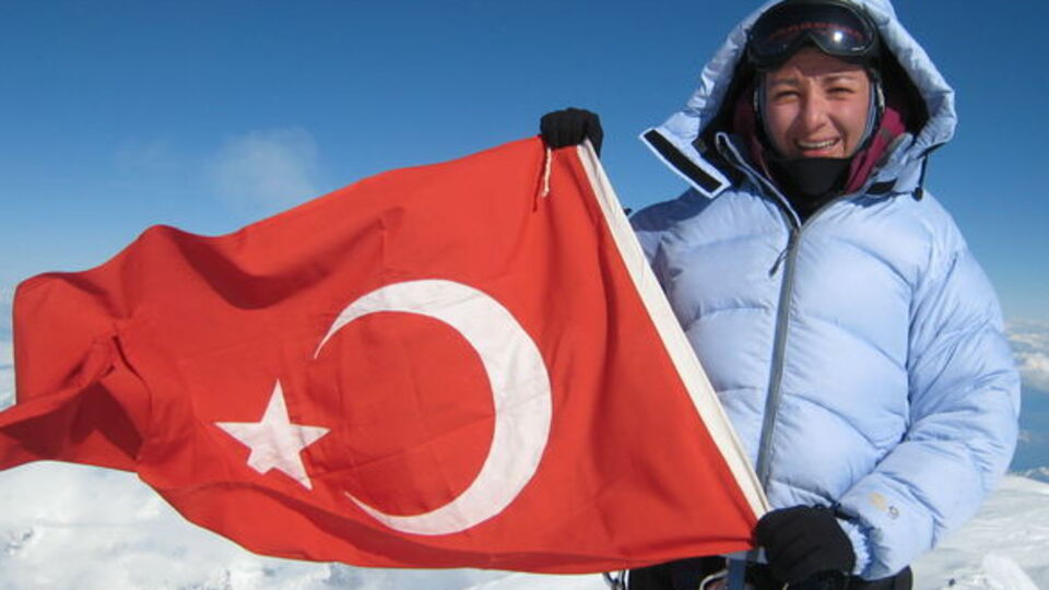 Dünyanın zirvesindeki Türk kadını