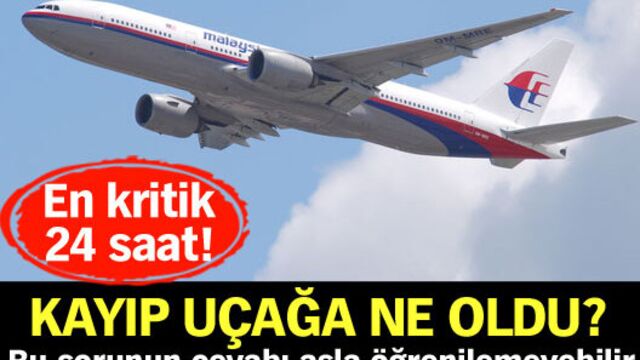 Kayıp uçaktan bir sinyal daha alındı
