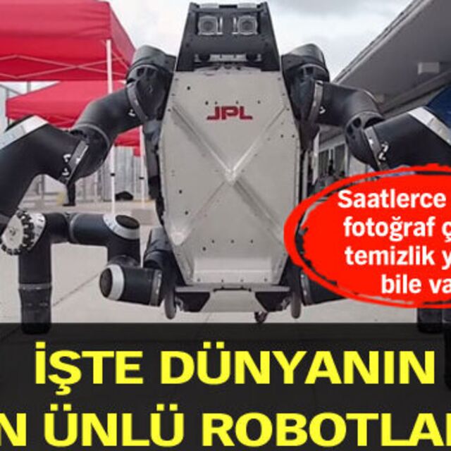 İşte dünyanın en ünlü robotları!