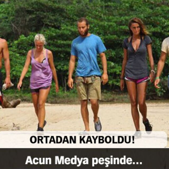 Survivor birincisi ortadan kayboldu