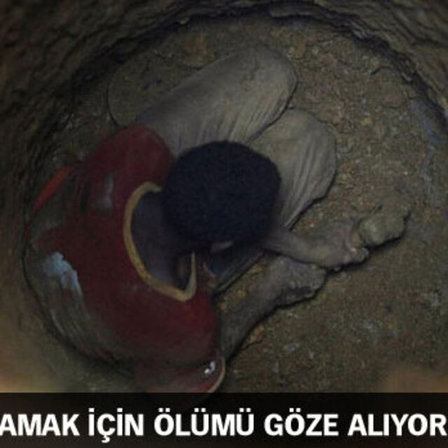 Yaşamak için ölümü göze alıyorlar!
