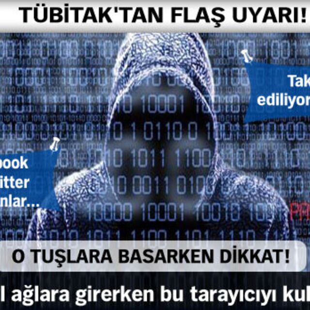 TÜBİTAK : Takip ediliyorsunuz!
