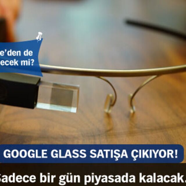 Google Glass satışa çıktı!
