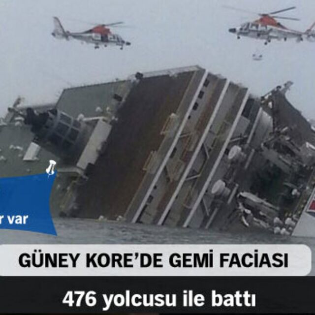 476 yolcusu ile suya gömüldü!
