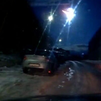 "Rusya'ya meteor düştü" iddiası!