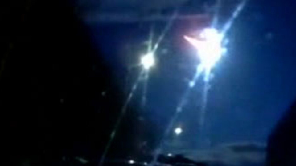 "Rusya'ya meteor düştü" iddiası!