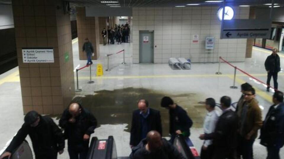 Marmaray'da panik!