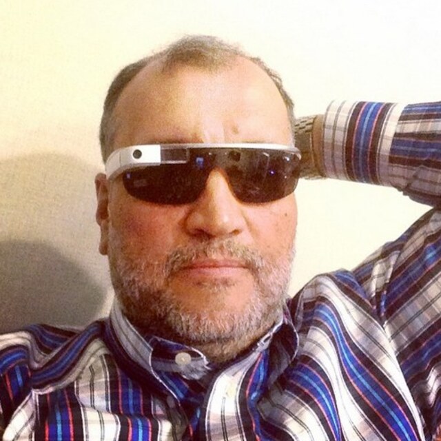 Murat Ülker'den Google Glass selfiesi
