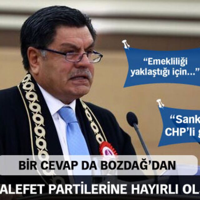 AYM Başkanı Haşim Kılıç'a bir tepki daha!