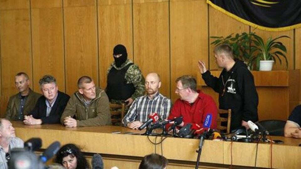 AGİT heyeti Slavyansk'ta
