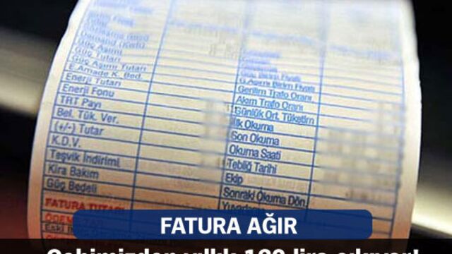 Cebimizden yıllık 120 lira çıkıyor!