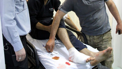 Vatoz saldırısı hastanelik etti!