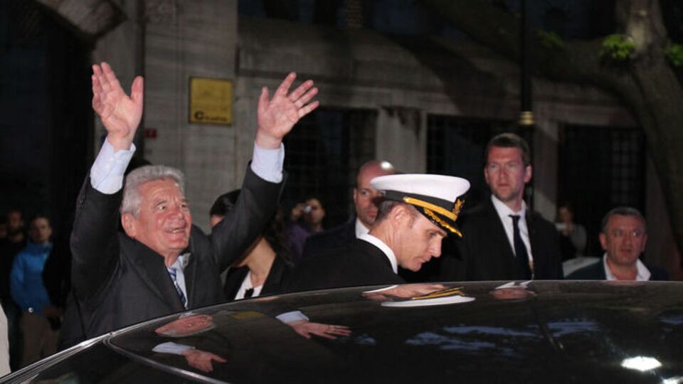 Almanya Cumhurbaşkanı Gauck Türkiye'den ayrıldı