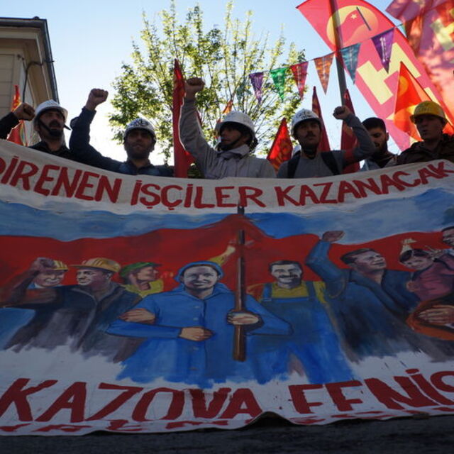 DİSK kortejine müdahale