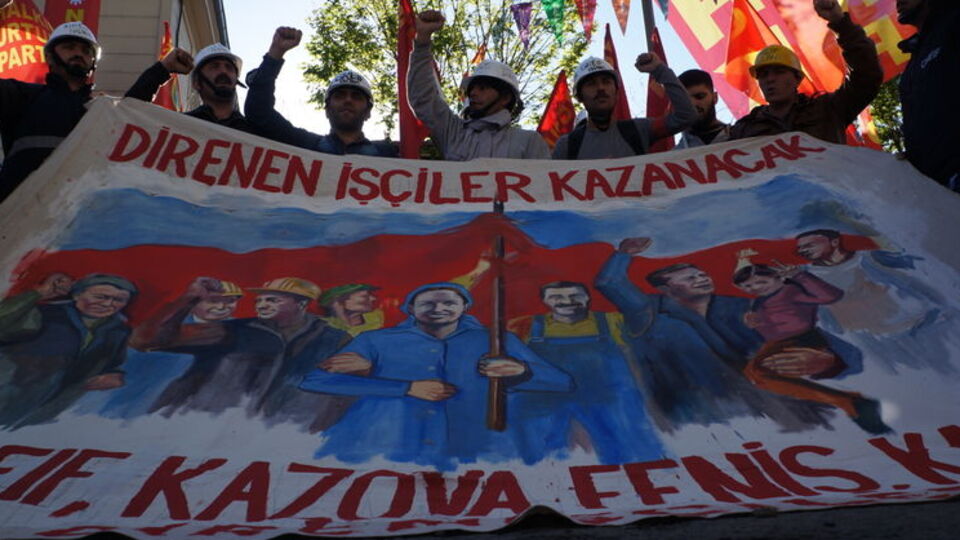 DİSK kortejine müdahale