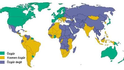 Türkiye basın özgürlüğü raporunda sınıfta kaldı