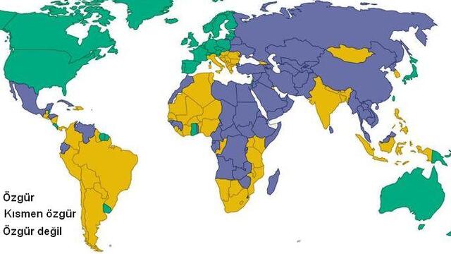 Türkiye basın özgürlüğü raporunda sınıfta kaldı