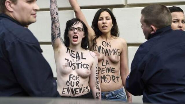 FEMEN, Mısır için sokakta