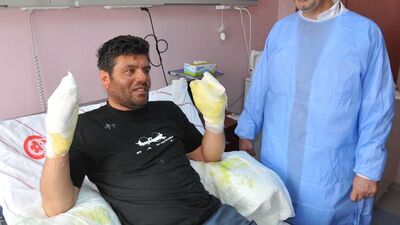 Tüpü çakmakla kontrol edince