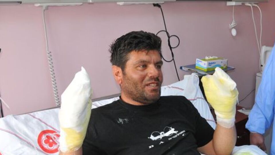 Tüpü çakmakla kontrol edince