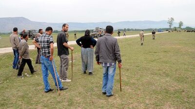 İki köy arasında gerginlik!