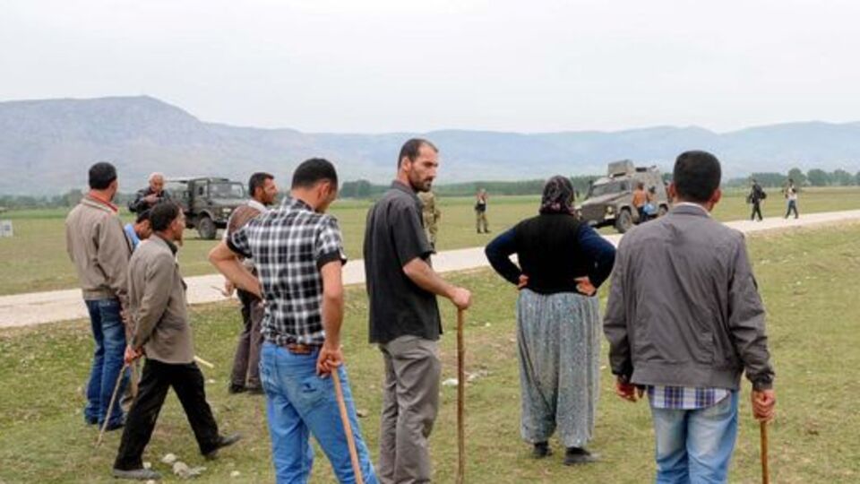 İki köy arasında gerginlik!