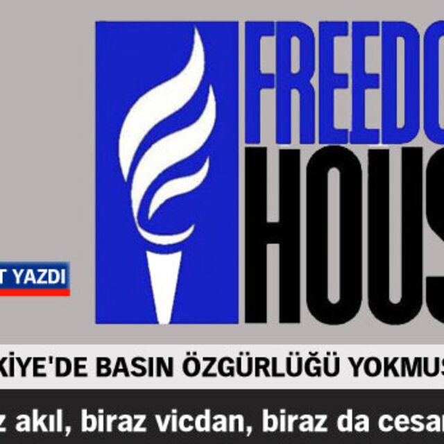 Türkiye'de basın özgürlüğü yokmuş (!)