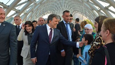 Cumhurbaşkanı Gül Gürcistan'da