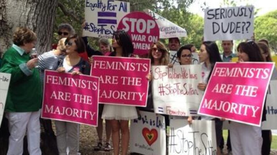 ABD'de şeriat protestosu