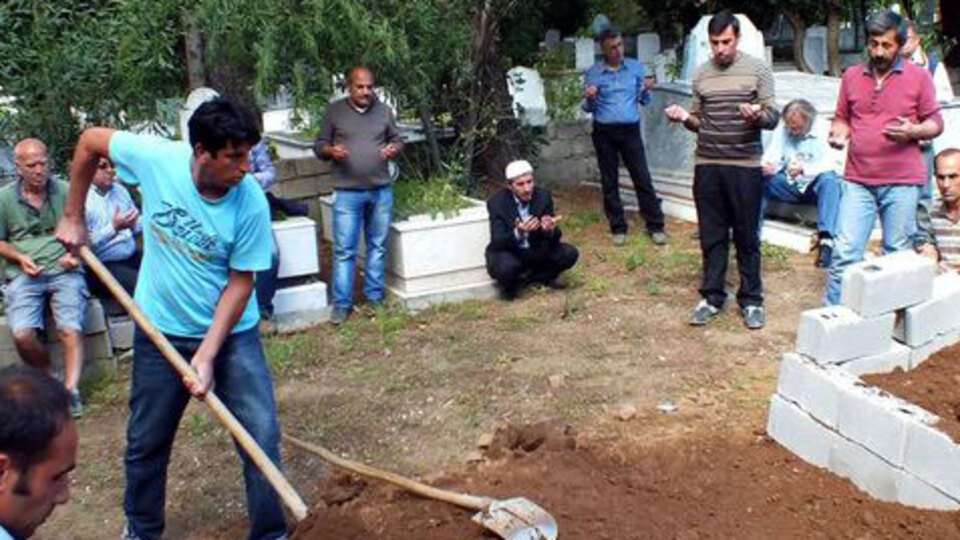 Hristiyan olarak öldü ama..
