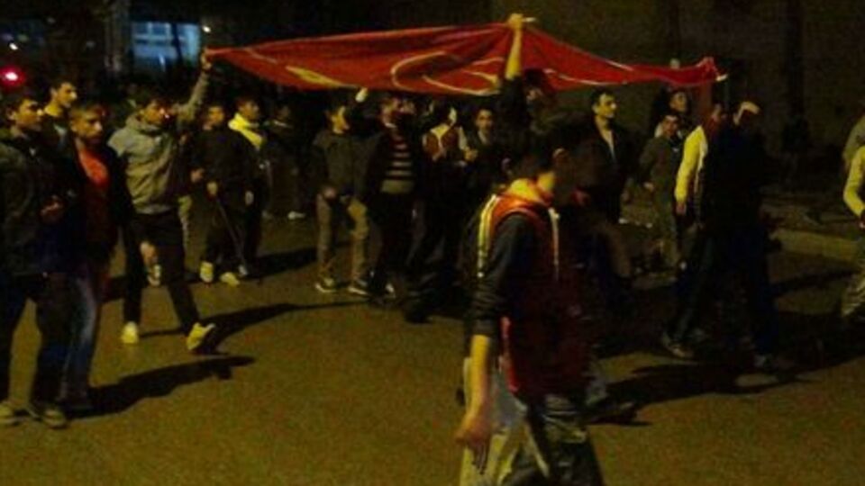 Ankara'da 'Suriyeli' eylemi