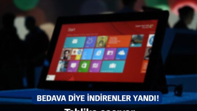 Bedava diye indirenler yandı!