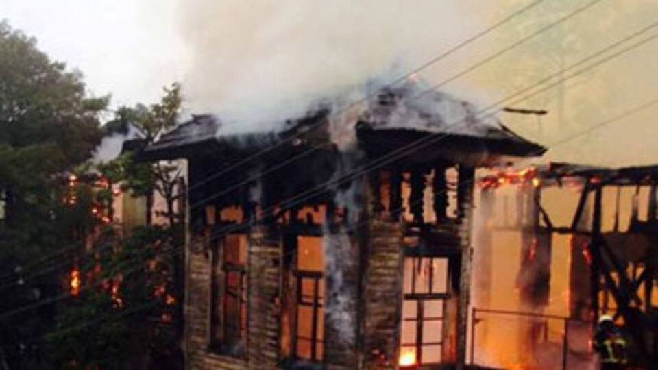 150 yıllık tarih kül oldu!