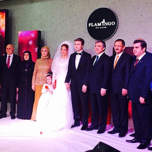 Cumhurbaşkanı Gül nikah şahidi oldu