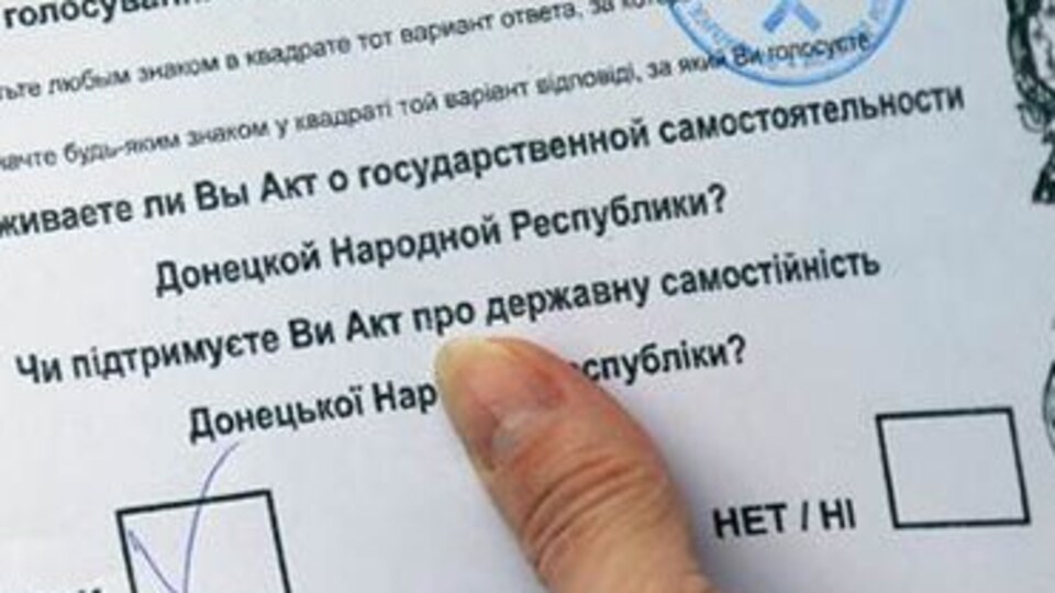 Slavyansk "bağımsızlık" dedi