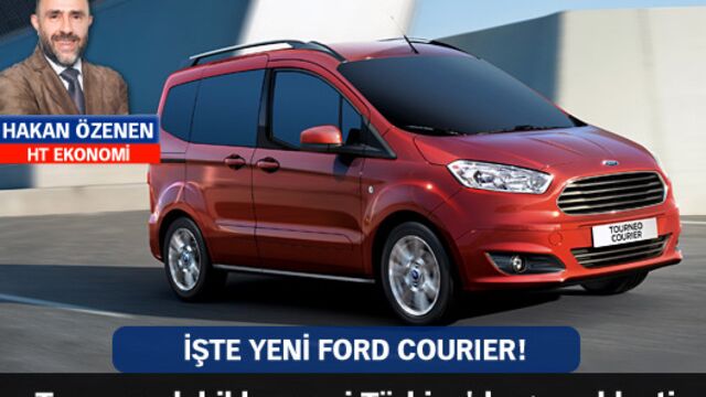 İşte yeni Ford Courier!
