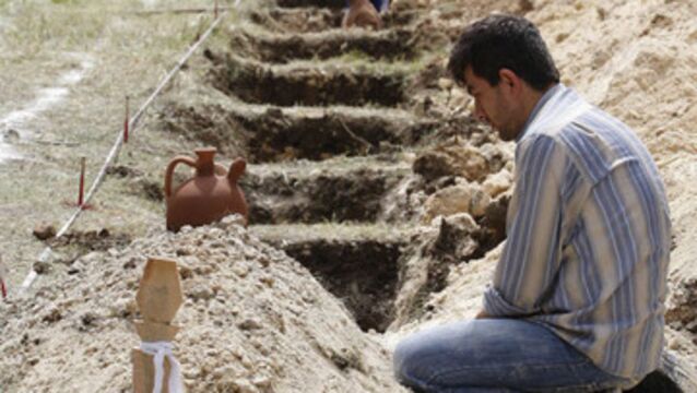Soma'da 3 madenci yan yana toprağa verildi
