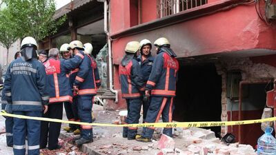 Kağıthane'de doğalgaz pataması