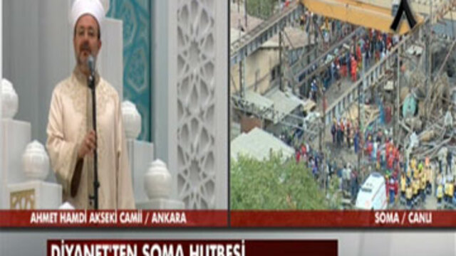 Diyanet'ten Soma hutbesi