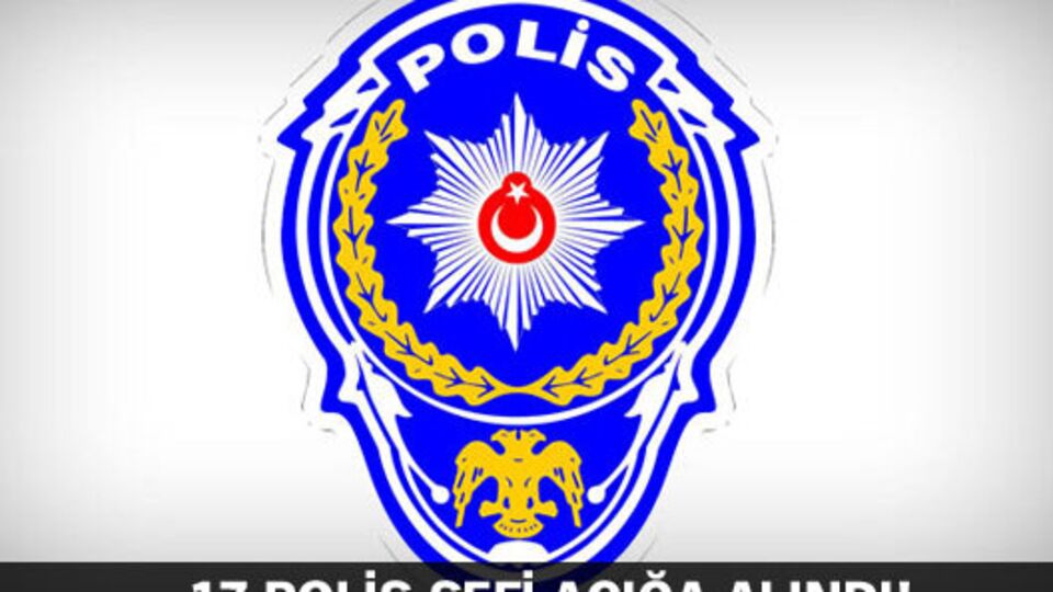 İstanbul'da 17 polis şefi açığa alındı!