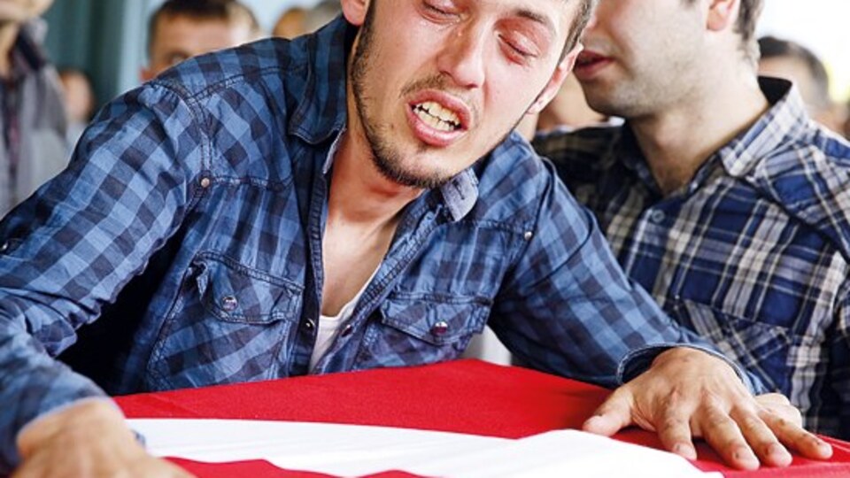 Soma'daki maden kazasında baba oğul ölüme gittler!