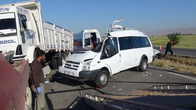 Taziye yolunda kaza!