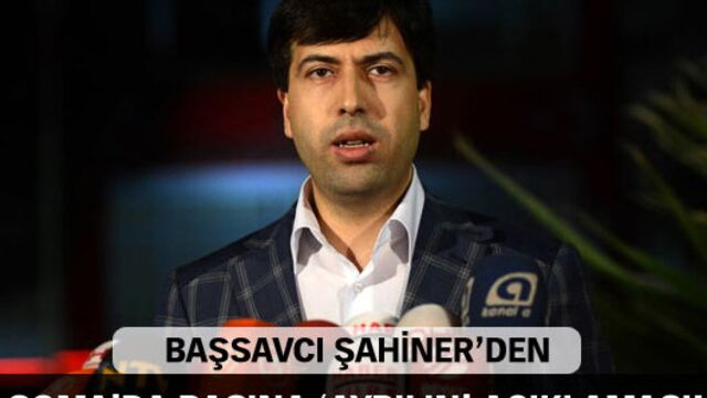 Başsavcı Şahiner'den Soma'da basına 'ayrılın' açıklaması