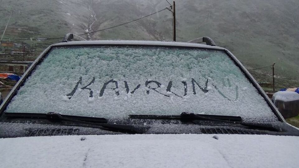 Bu fotoğraf bugün Türkiye'de çekildi!