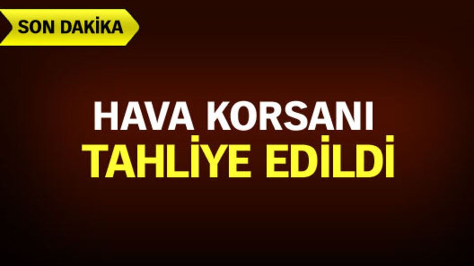 Hava korsanı serbest bırakıldı