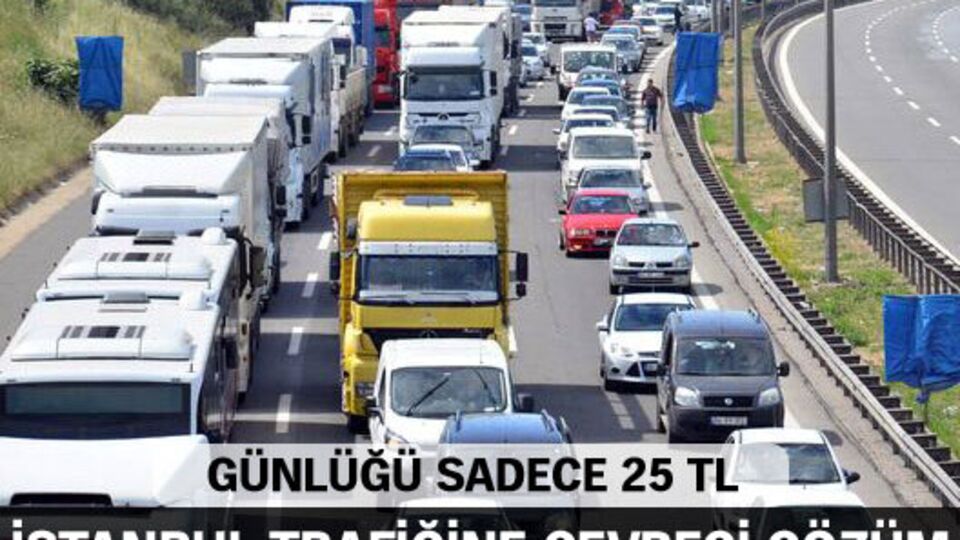 İstanbul trafiğine 'çevreci' çözüm
