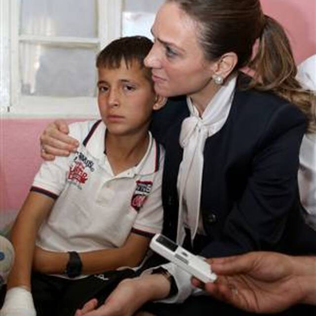 Maden işçisinin oğluna müjdeli haber
