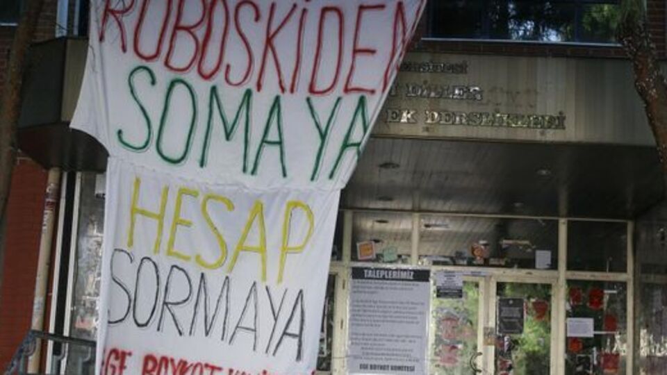 Ege Üniversitesi'nde öğrenci işgali