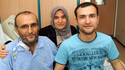 Babasına ciğerini verdi