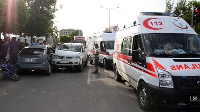Siirt'te içinde askerlerin bulunduğu araç kaza yaptı!